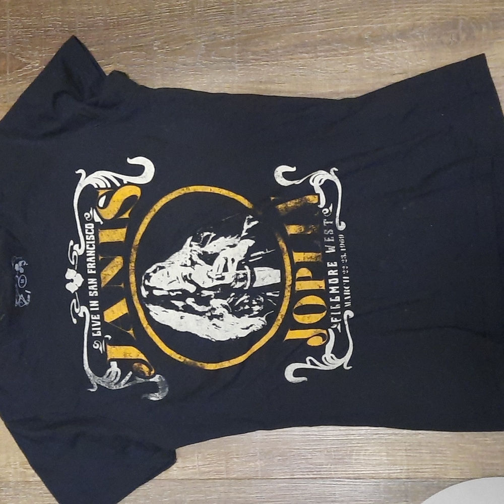 Janis Joplin concert T shirt size small